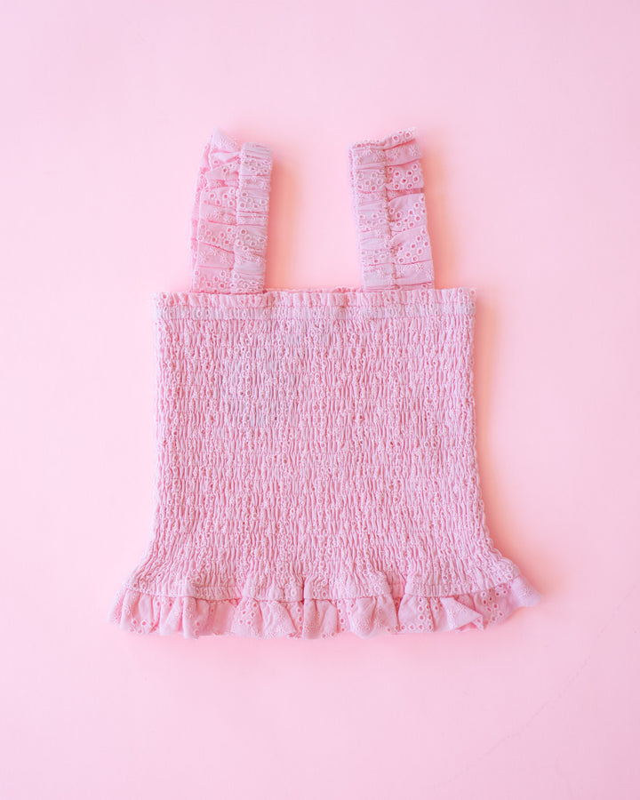 Smocked Top I Pink