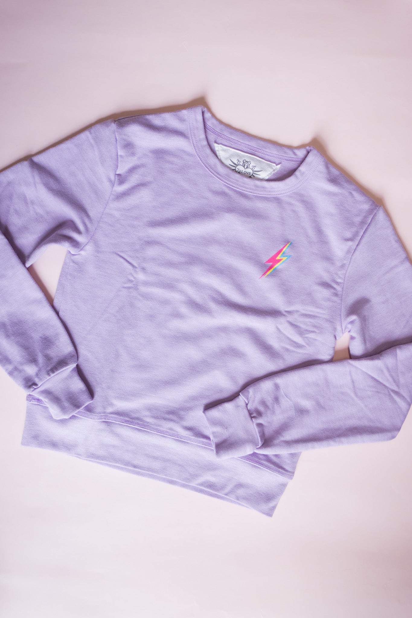 LONG SLEEVE CLASSIC CREWNECK | LAVENDER