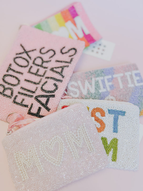 Swiftie $ Beaded Coin Purse