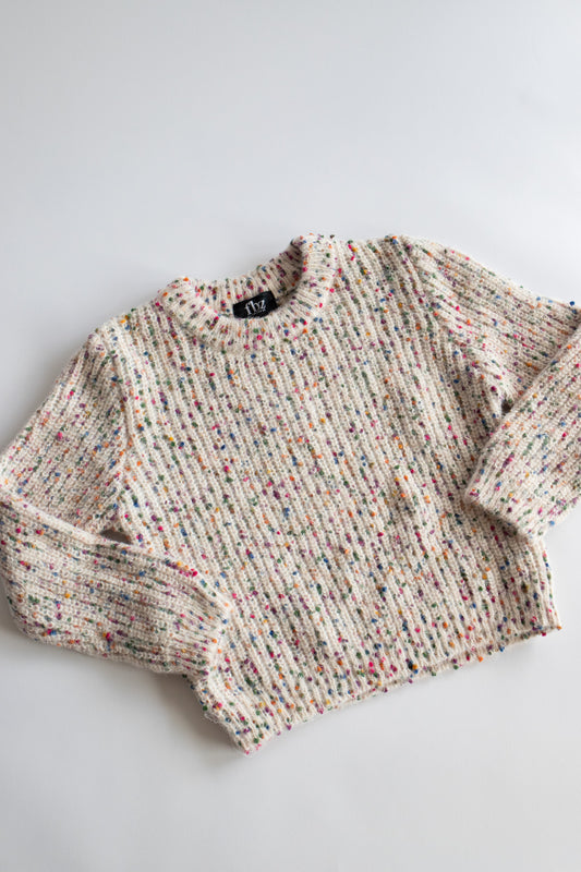 Multi Confetti Knit Sweater