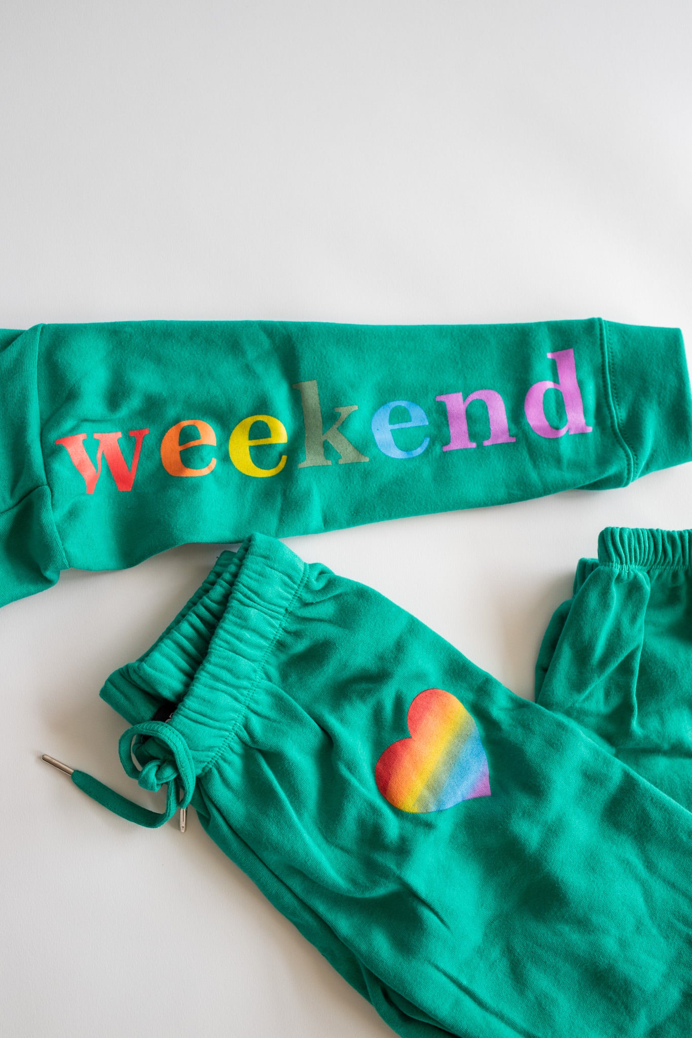 Heart Sweatpant | Emerald