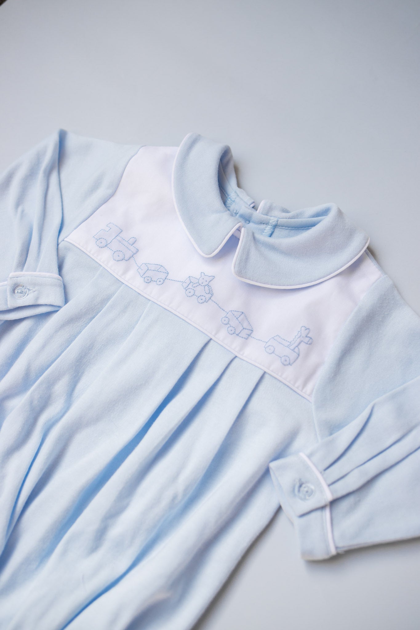 Blue Train Parade Bubble