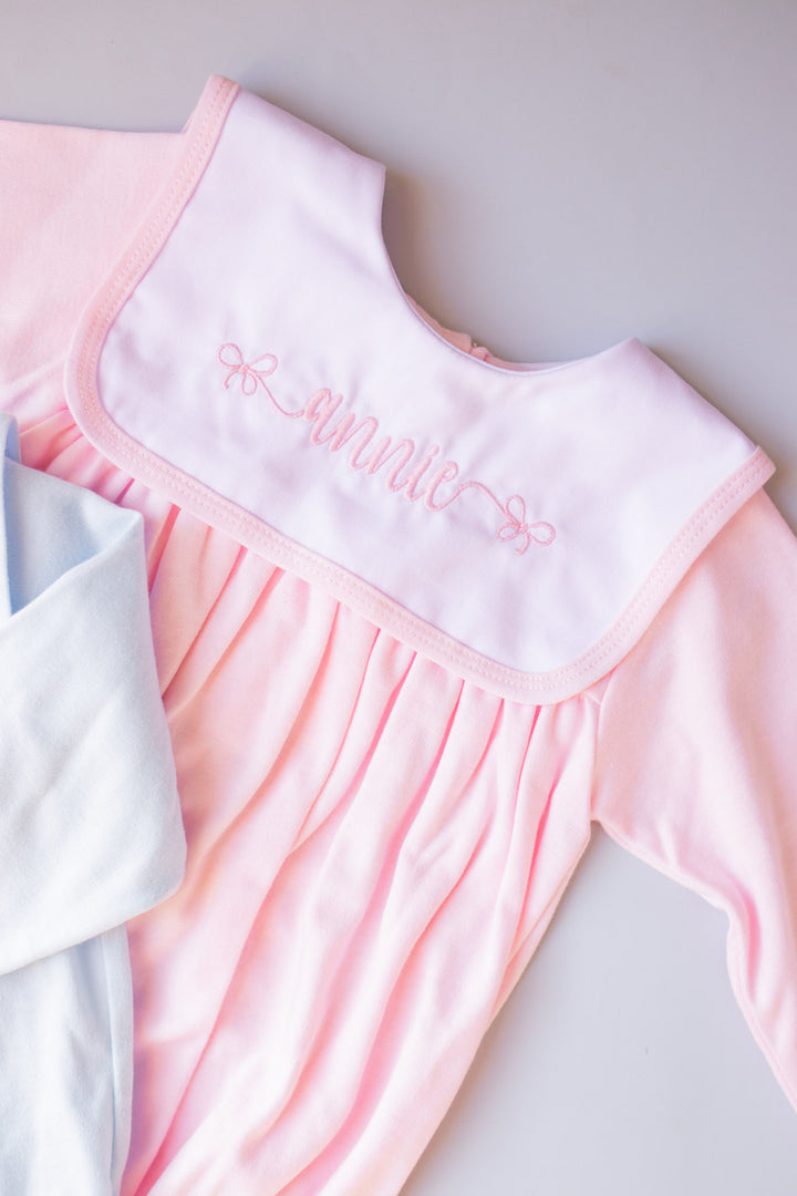 Personalized Classic Knit Bubble || Pink