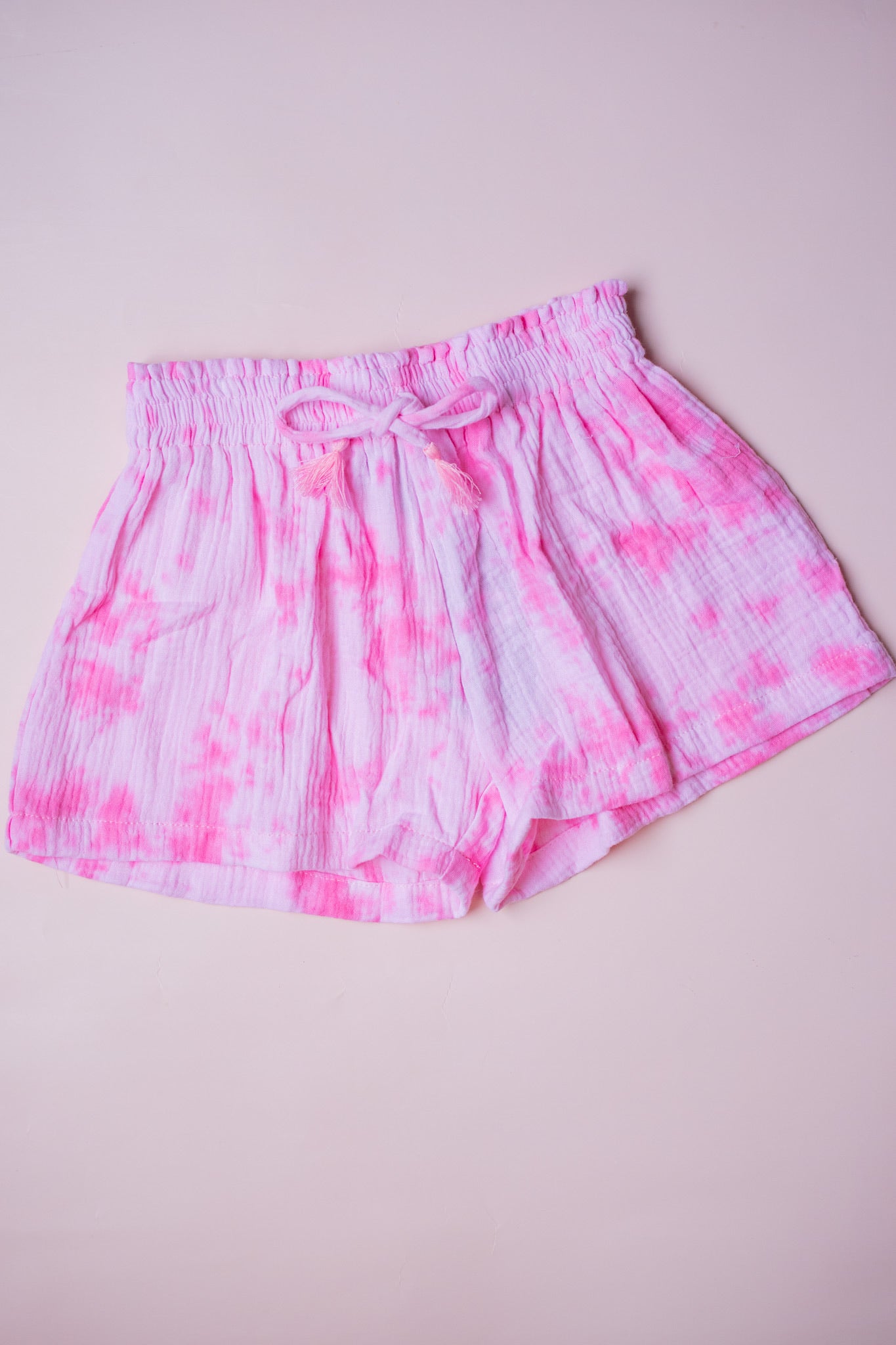 Cloud Tie Dye Short | Pink