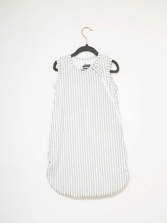 A+ Sleep Bag | Sage Mini Stripe