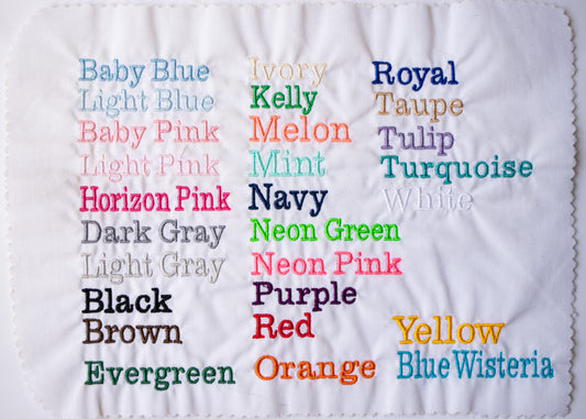 Add Embroidery/A Monogram!