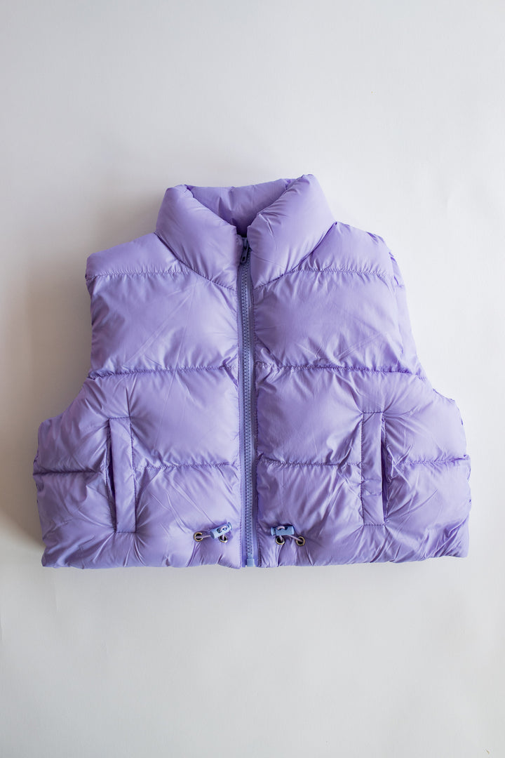 Puffer Vest | Lavender