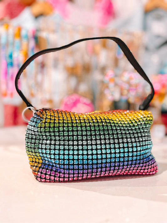 Fully Crystal Bag | Rainbow