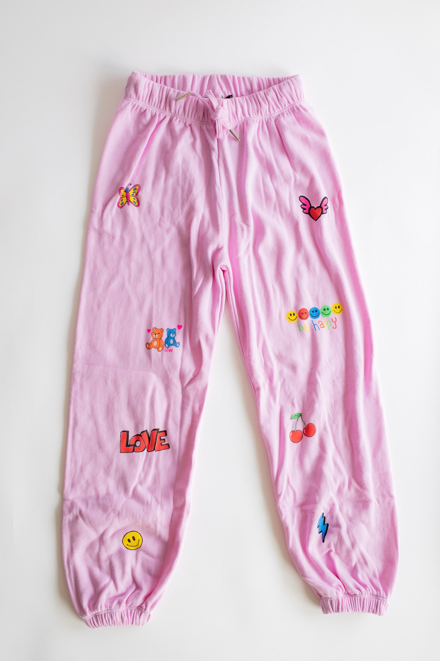Multi Icon Sweatpant | Pink