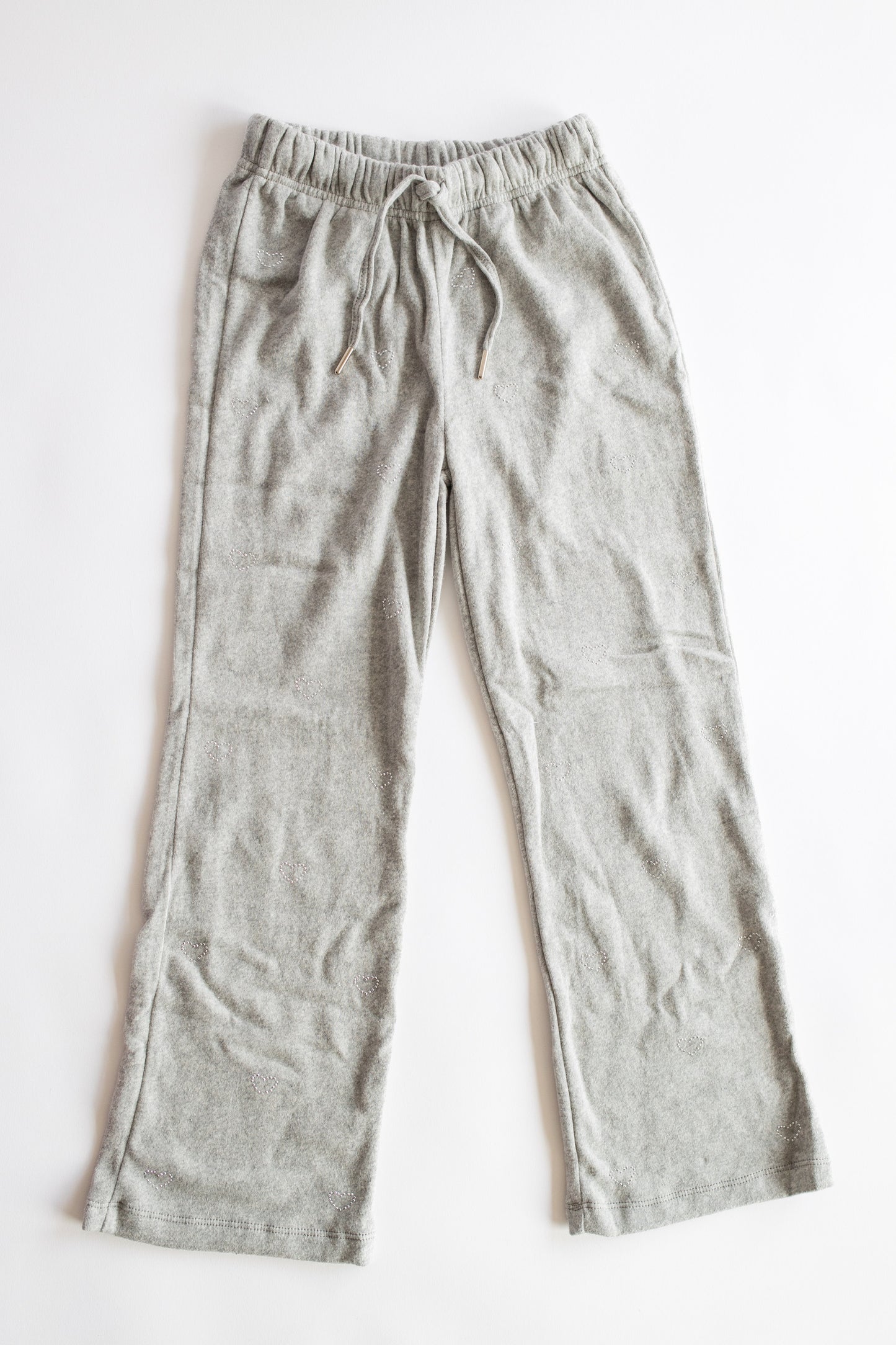 Crystal Heart Sweatpant | Misty Gray