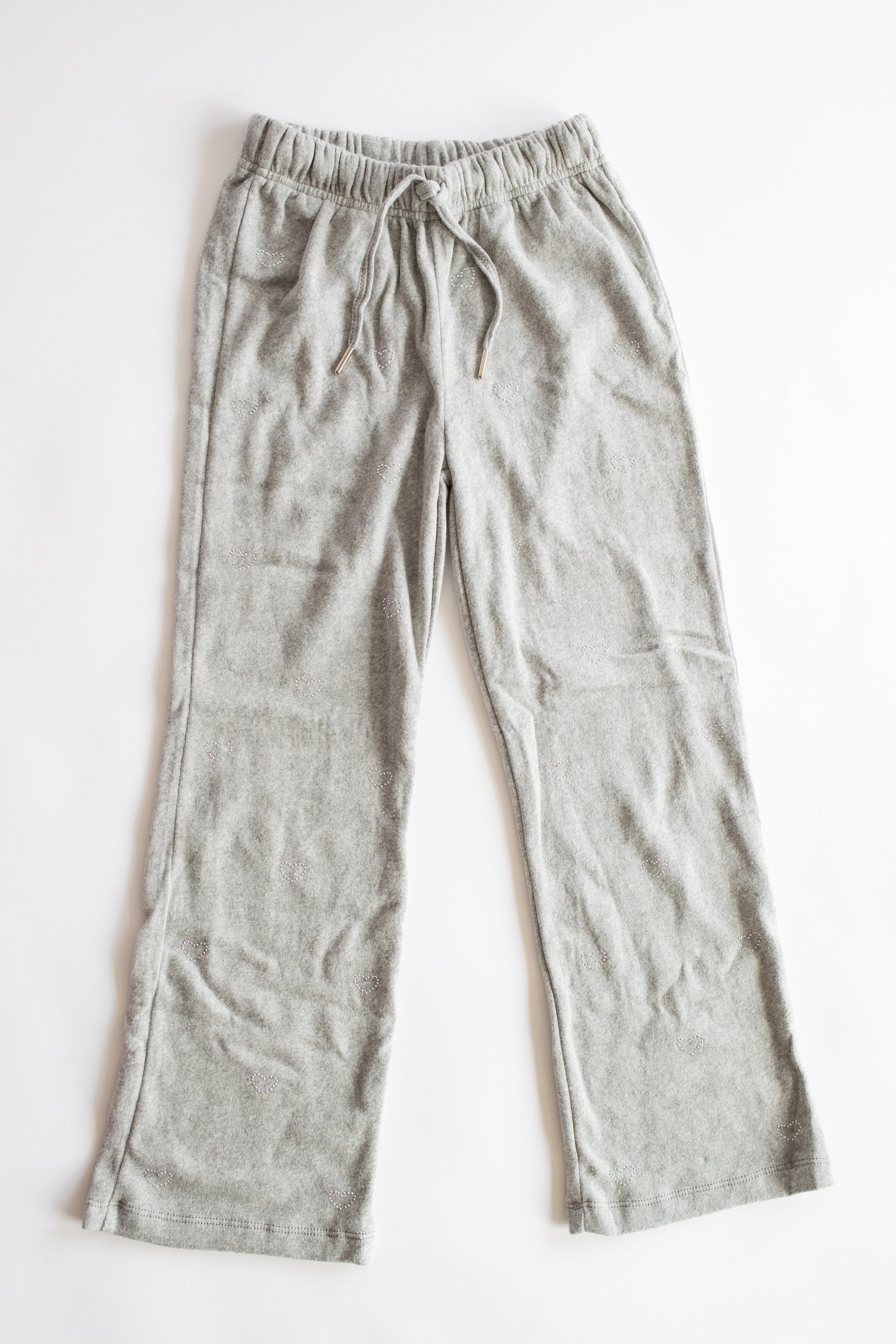 Crystal Heart Sweatpant | Misty Gray