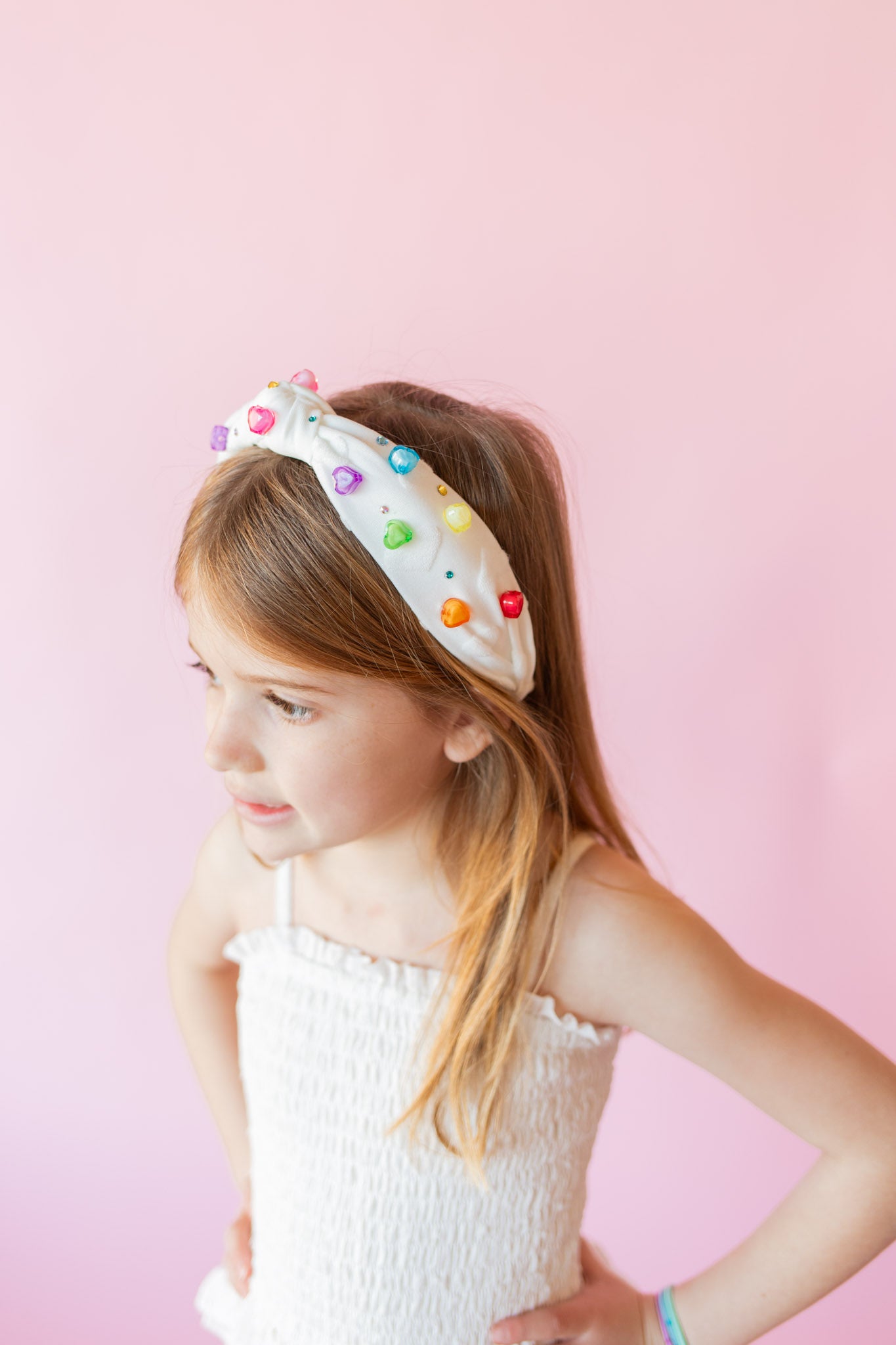 Smocked Eyelet Tank | Off White