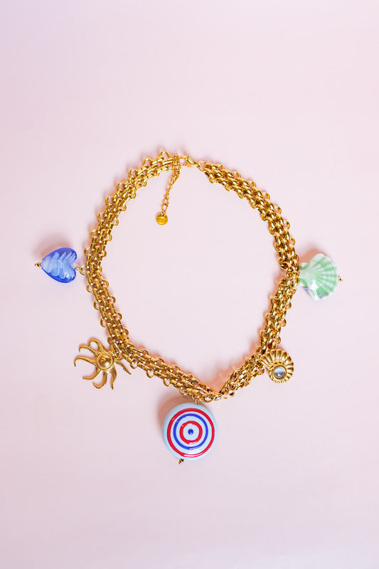 Paros Charm Necklace