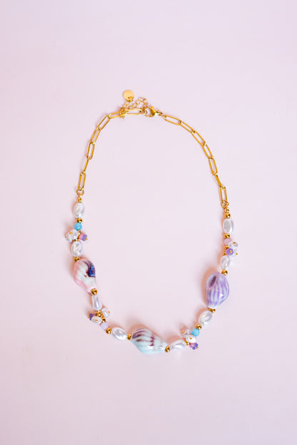 Santorini Beaded Necklace