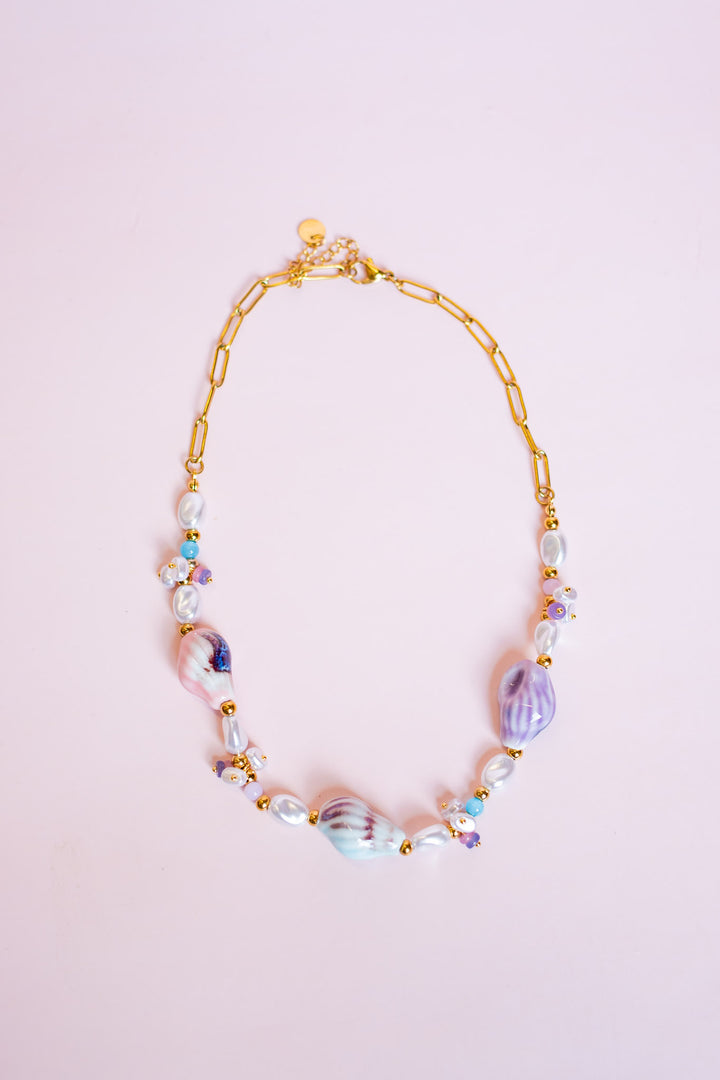 Santorini Beaded Necklace