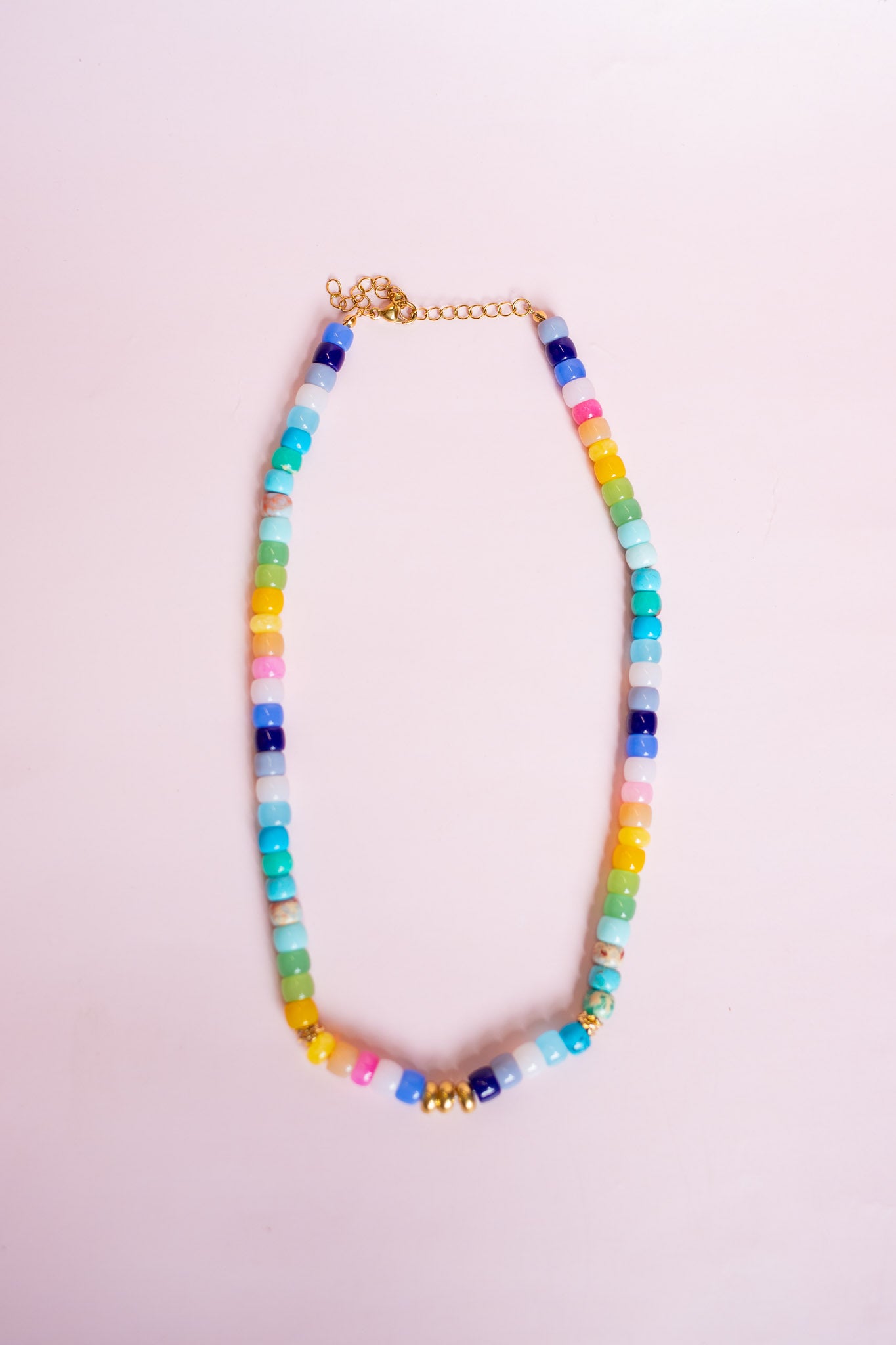 Coastal Gemstone Necklace