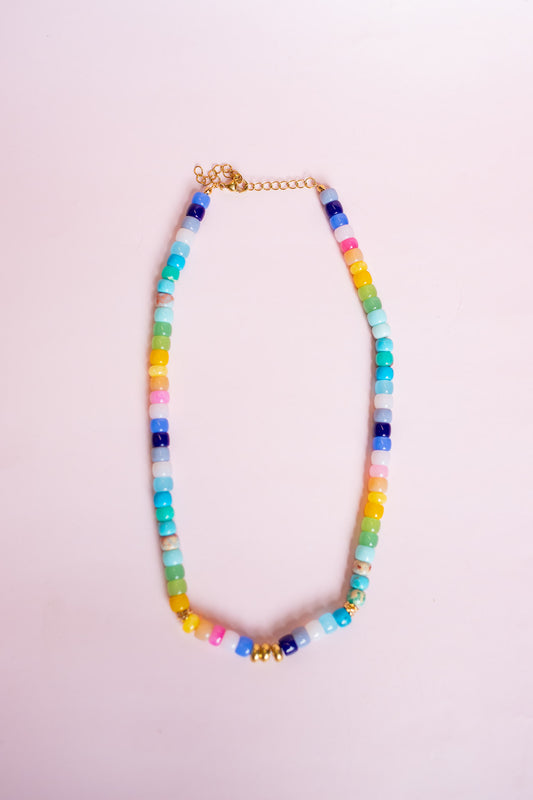 Coastal Gemstone Necklace