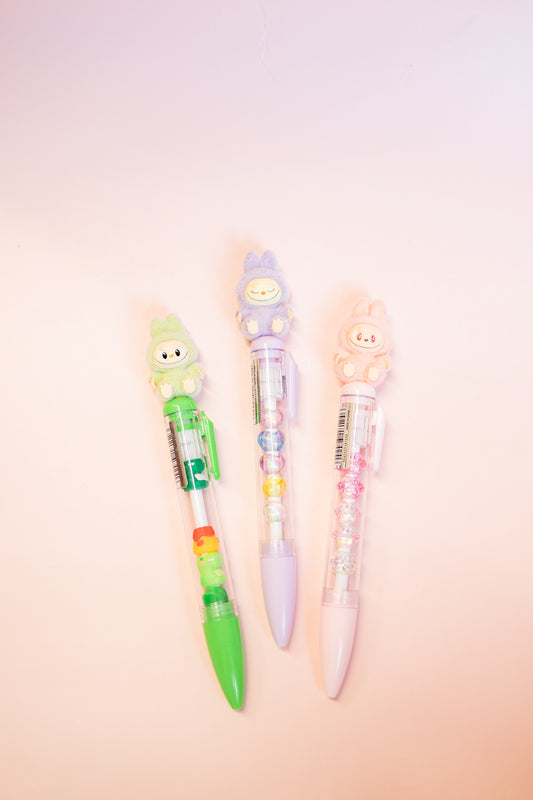 Labubu Flocked Gel Pen