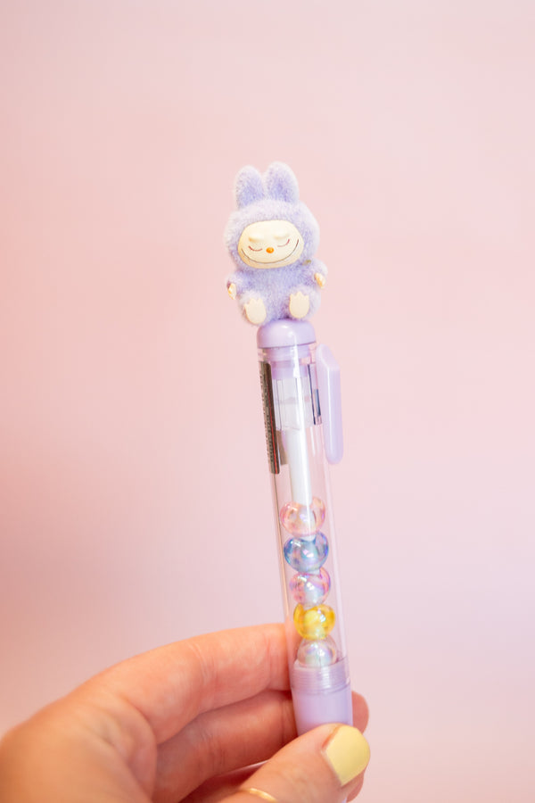 Labubu Flocked Gel Pen