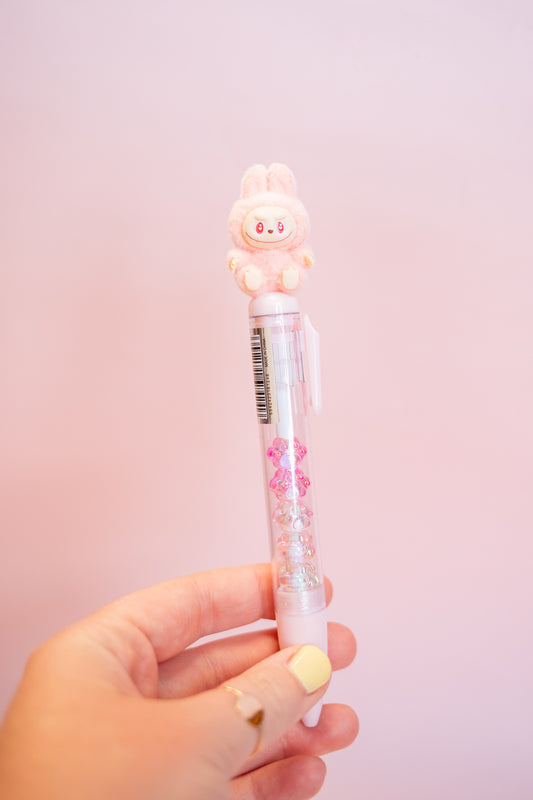 Labubu Flocked Gel Pen