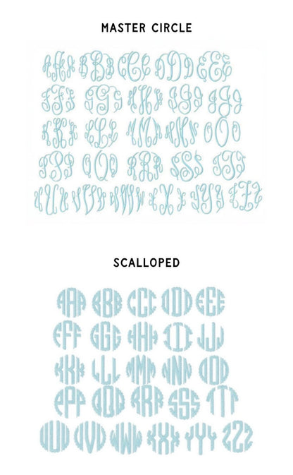 Add Embroidery/A Monogram!