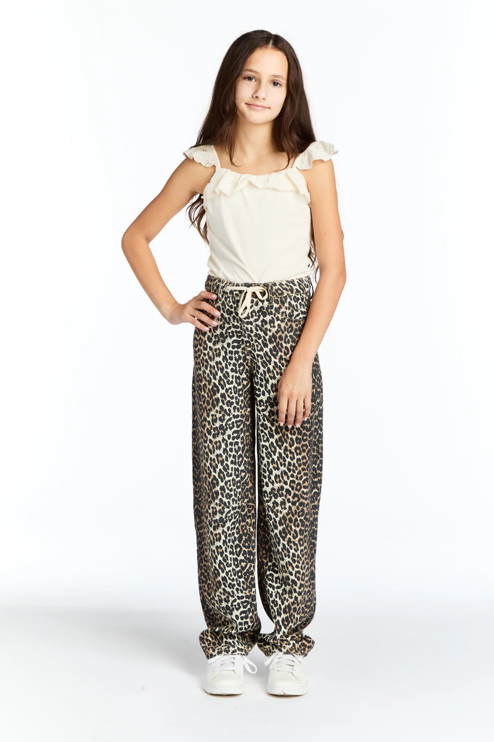 Leopard Slight Barrel with Drawstring