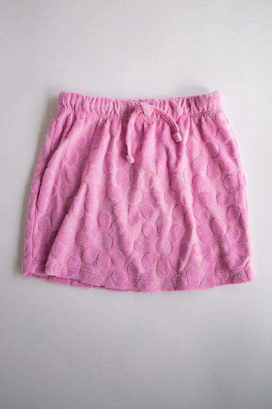 Daisy Towel Skirt | Medium Pink