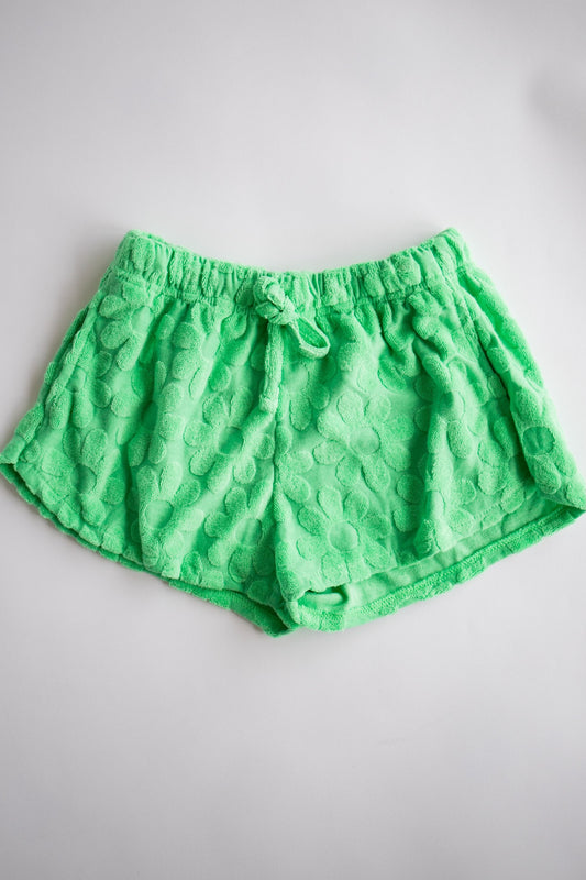 Daisy Towel Short | Green