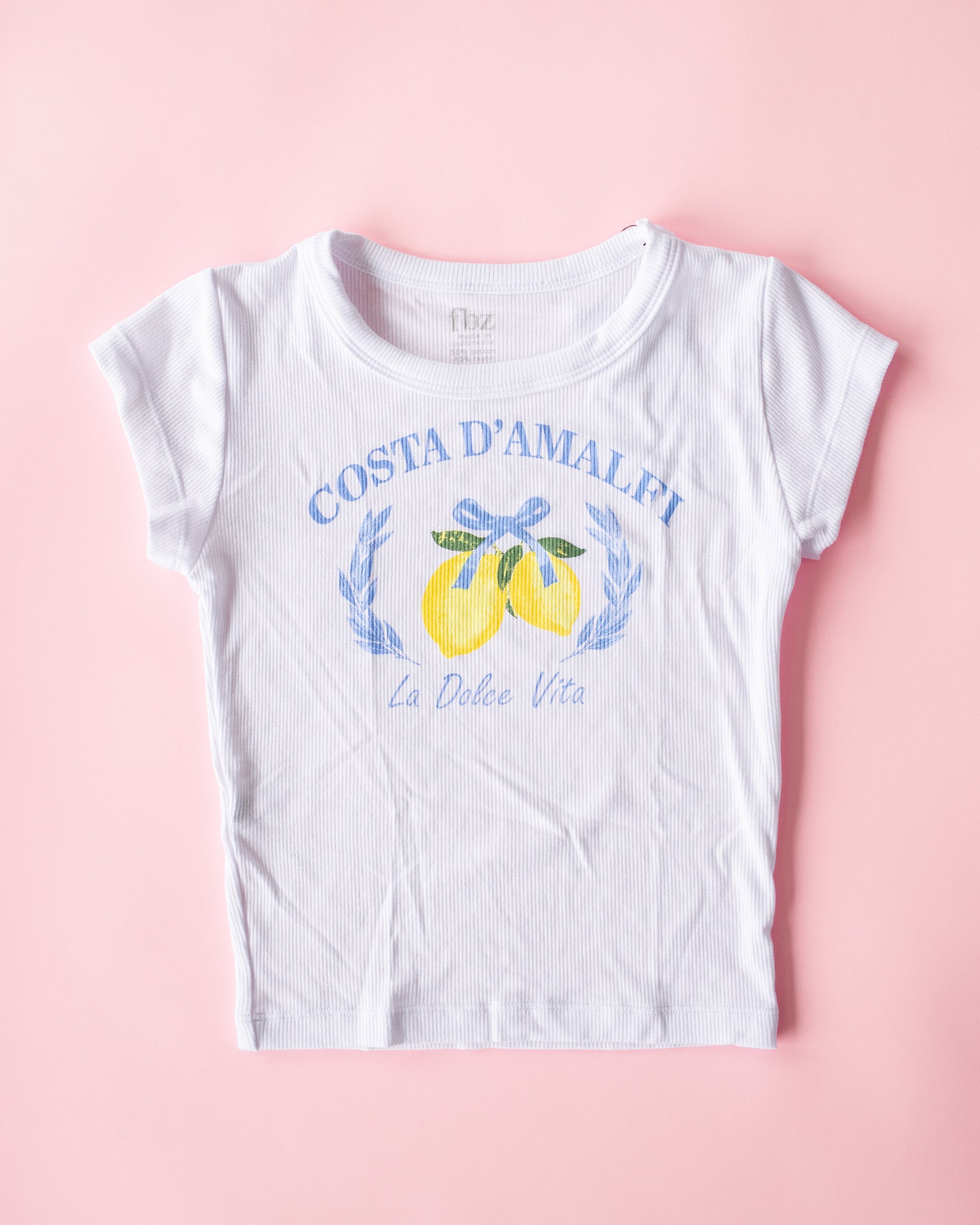 Ribbed Tee | La Dolce Vita