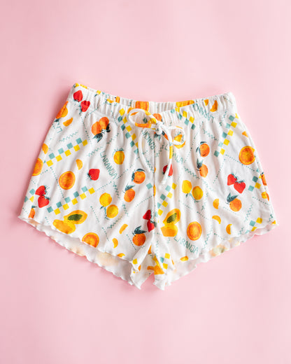 Ribbed Short | Fruits
