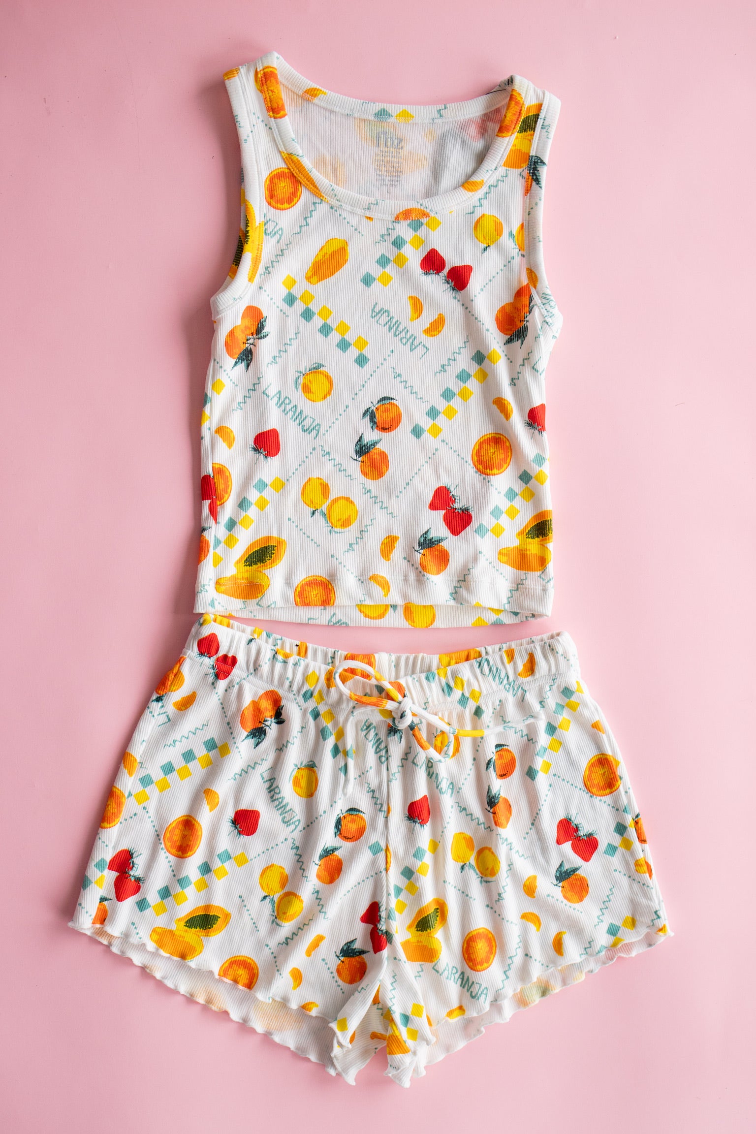 Ribbed Tank | Fruits