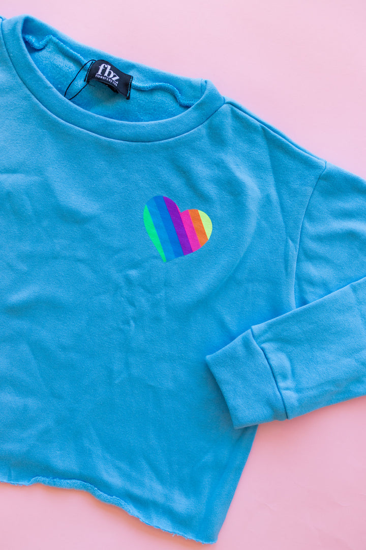 Sweatshirt | Neon Blue