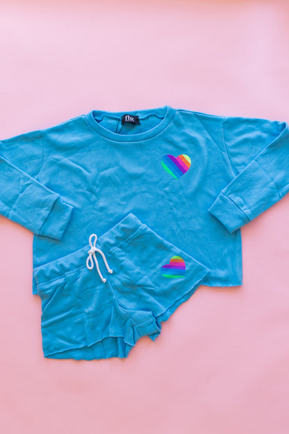 Sweatshirt | Neon Blue