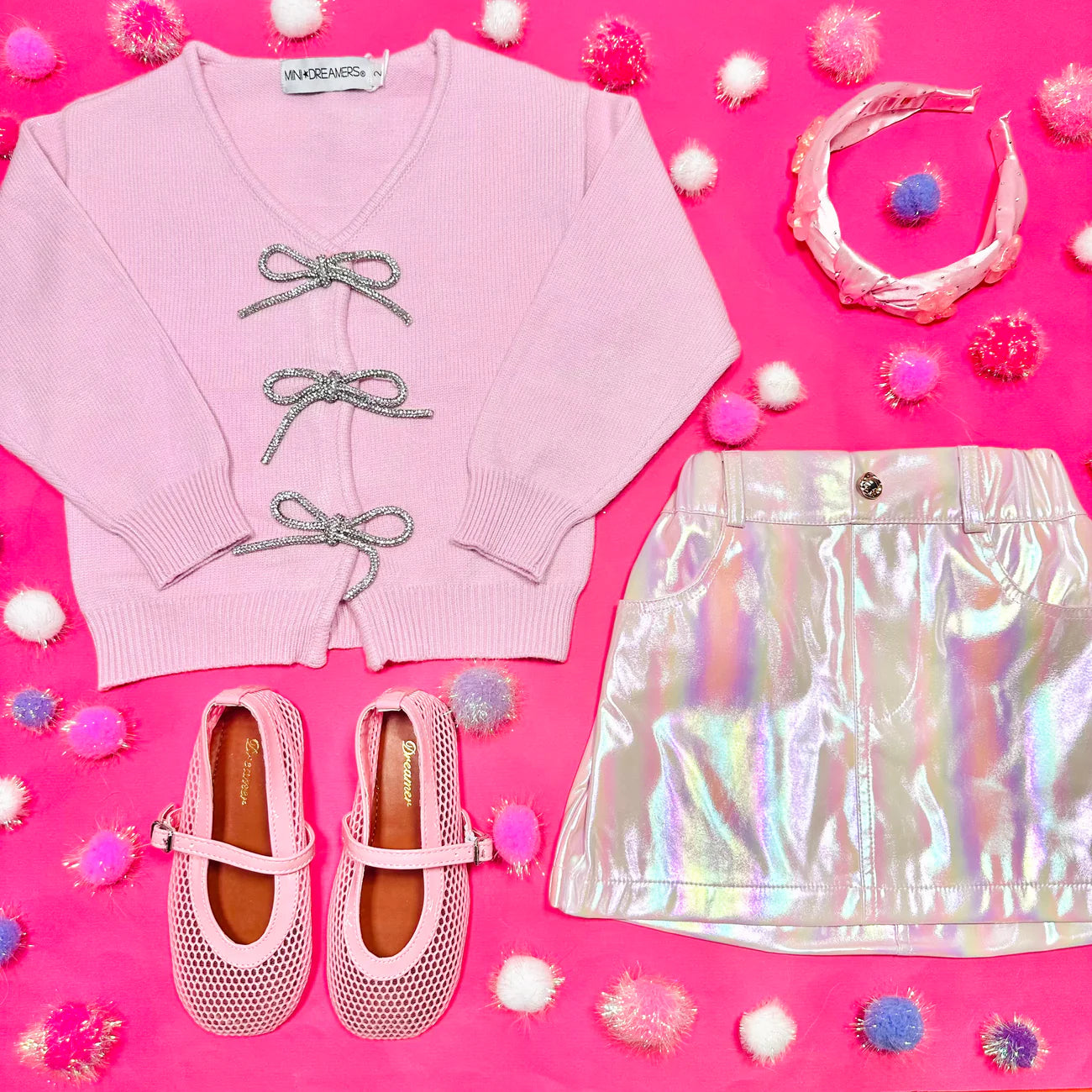 Shaylee Bow Cardigan