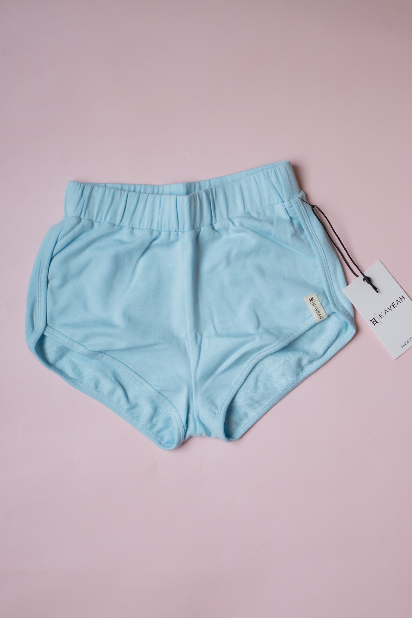 French Terry Butterfly Short | Cool Blue