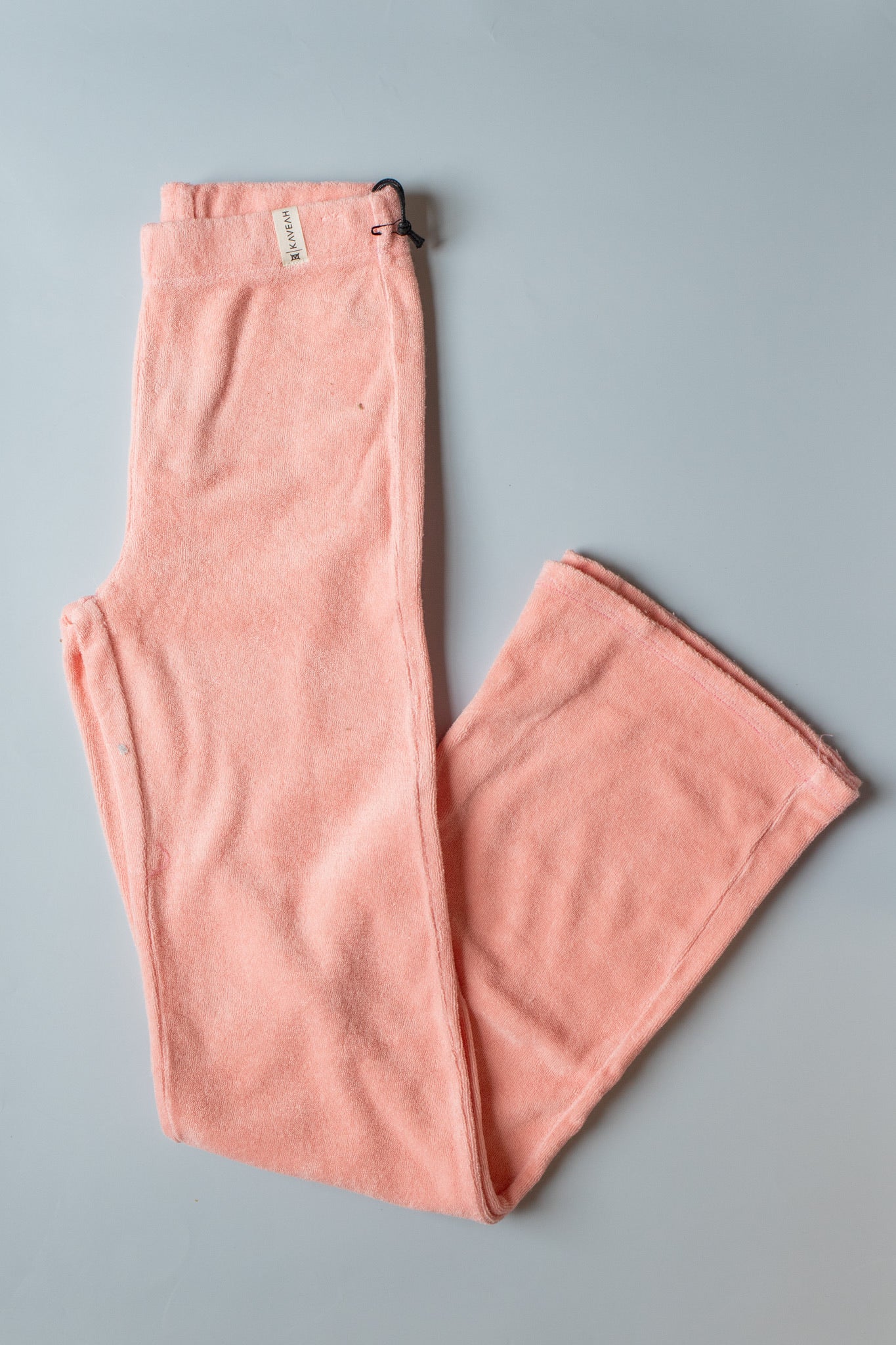 Terry Cloth Lounge Pant | Pink Icing