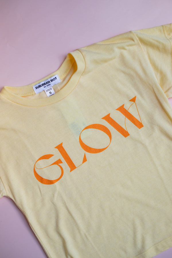 Graphic Crop Tee | Glow