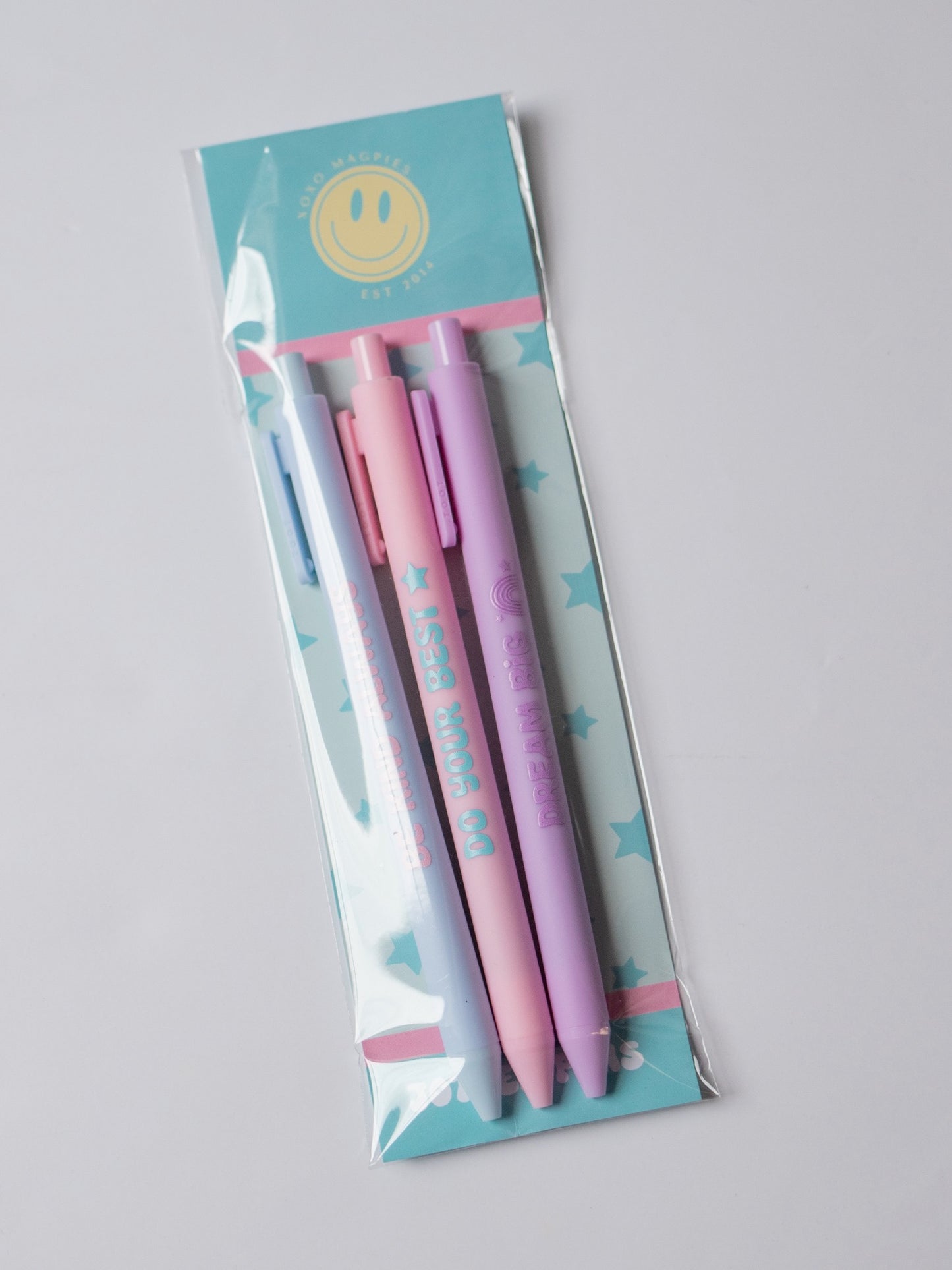 XOXO by Magpies Jotter Pens (3-Pack) | Dream Big