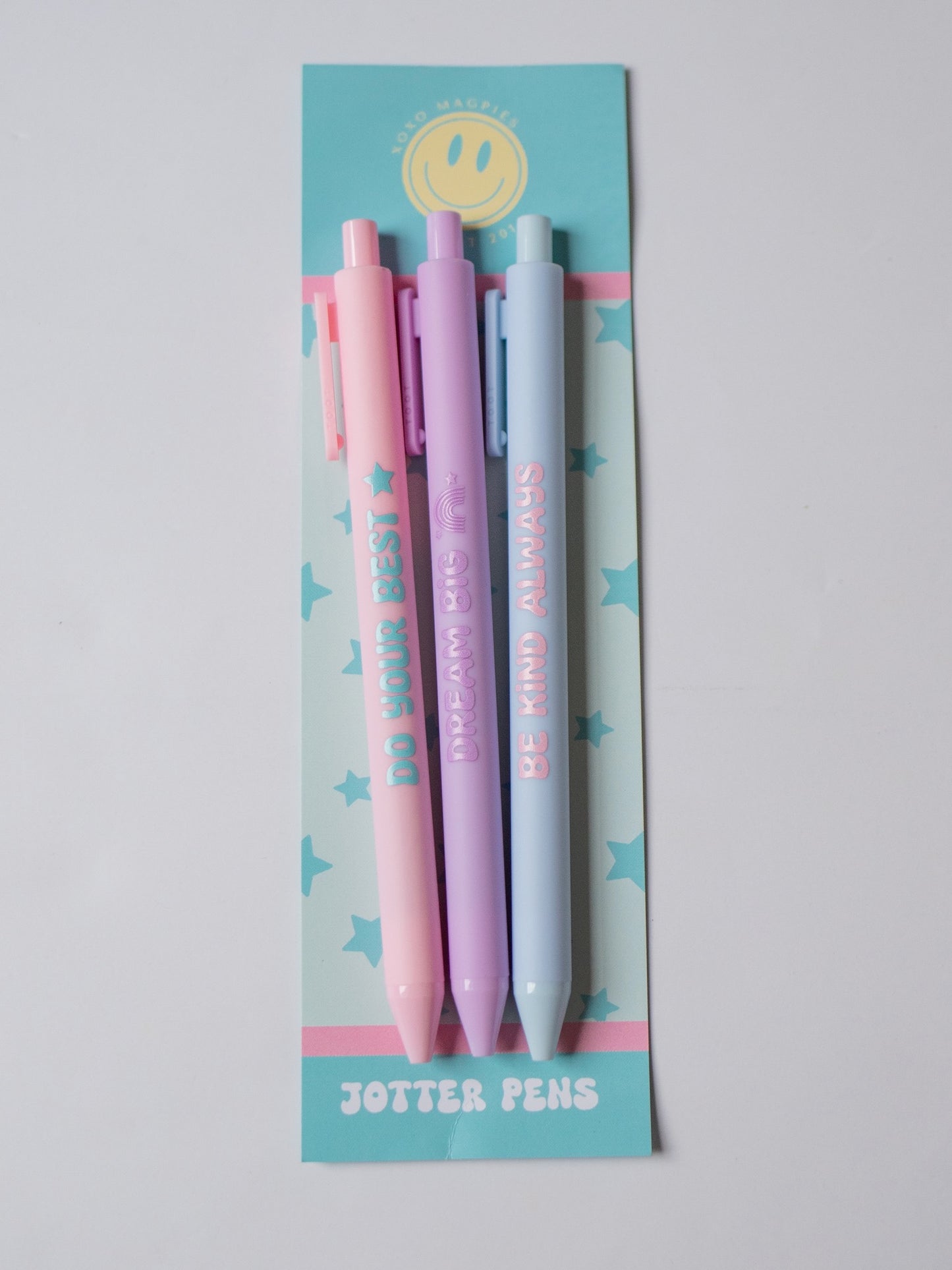 XOXO by Magpies Jotter Pens (3-Pack) | Dream Big