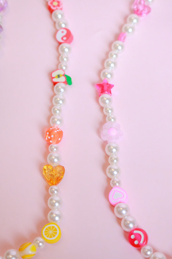 Assorted Charm Beaded Necklace