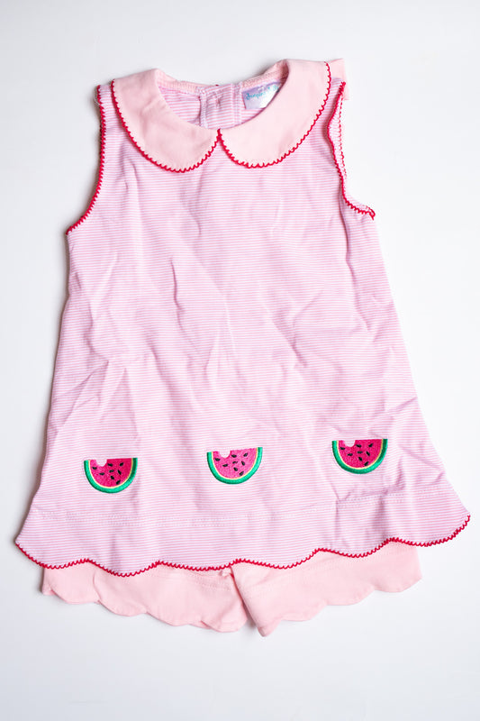 One In A Melon Girl Short Set
