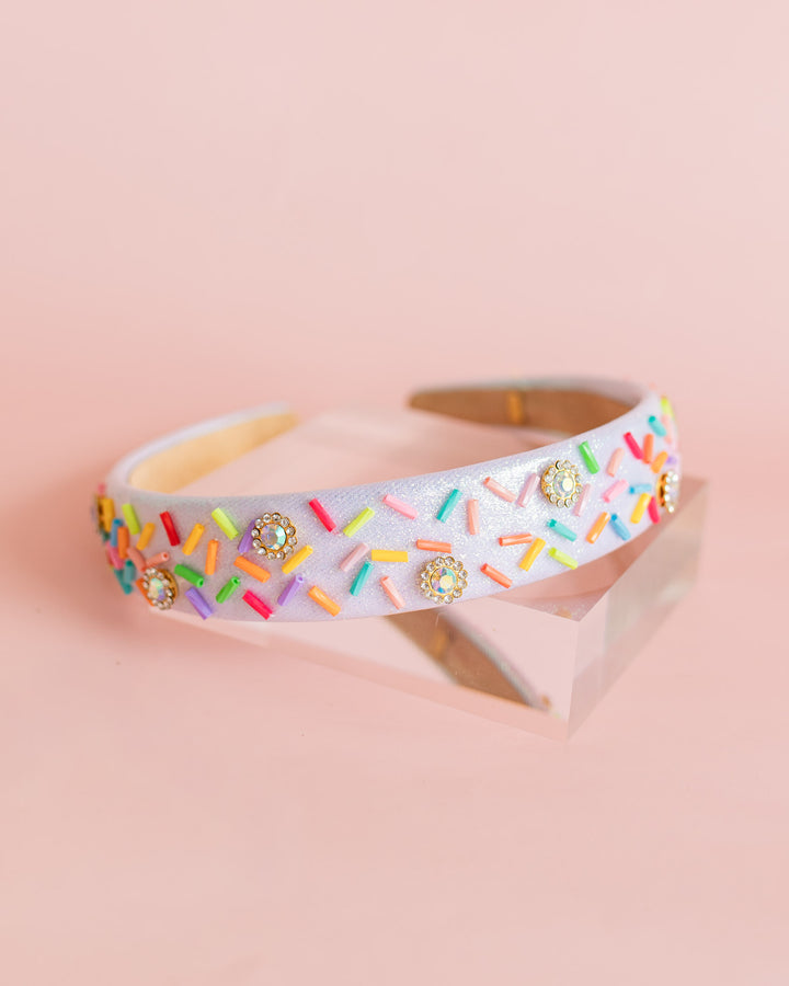 Sprinkle Headband | White
