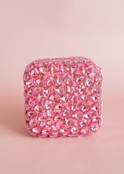 Fully Heart Jeweled Jewelry Box