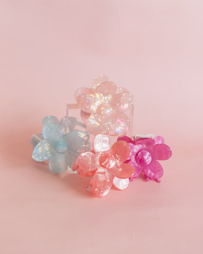 Large Flower Hair Clip | Assorted