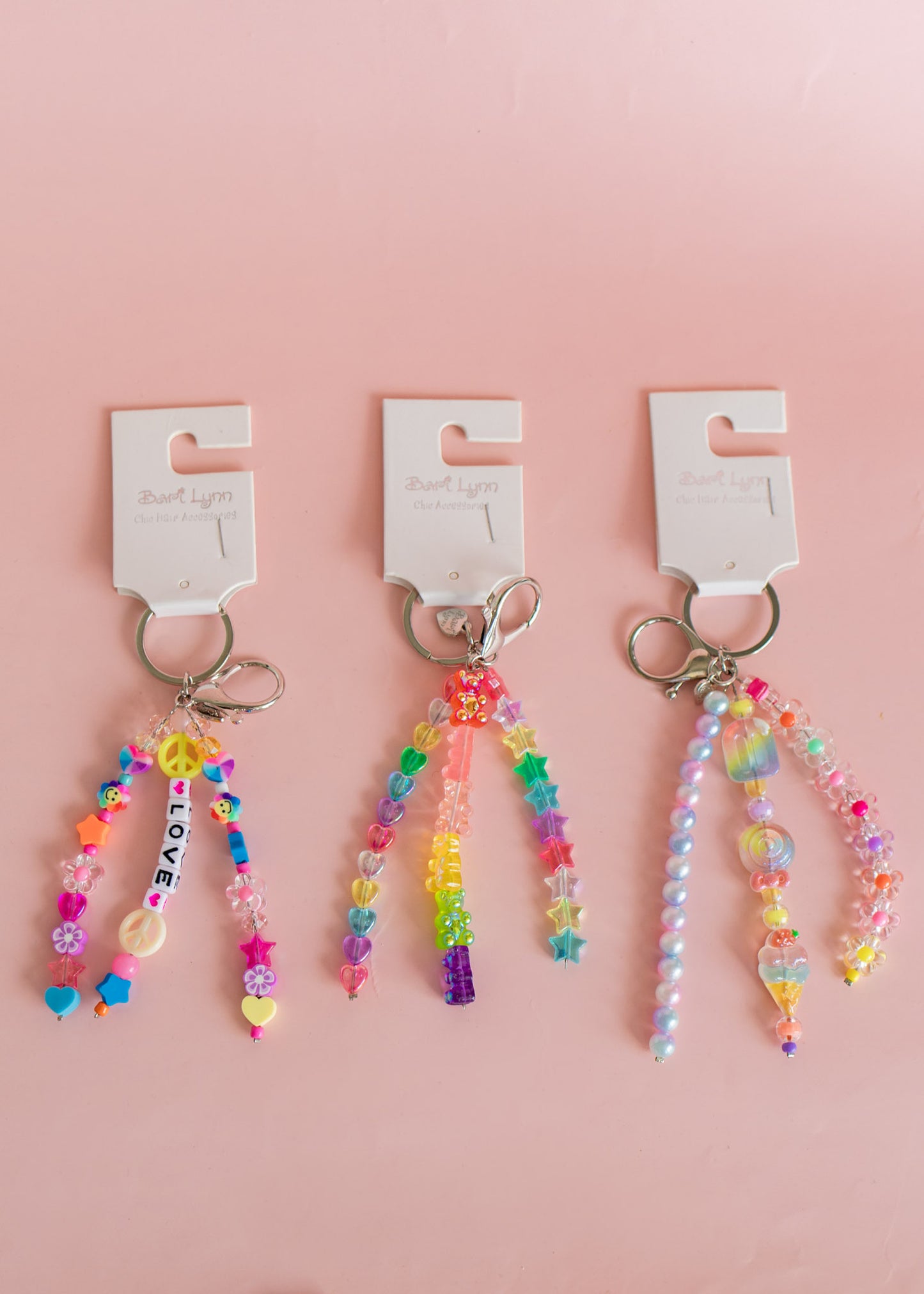 Beaded Charm Keychain/ Bag Charm