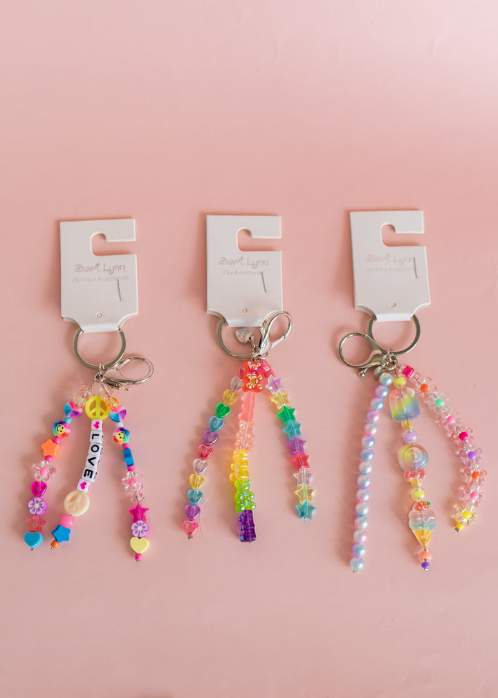 Beaded Charm Keychain/ Bag Charm