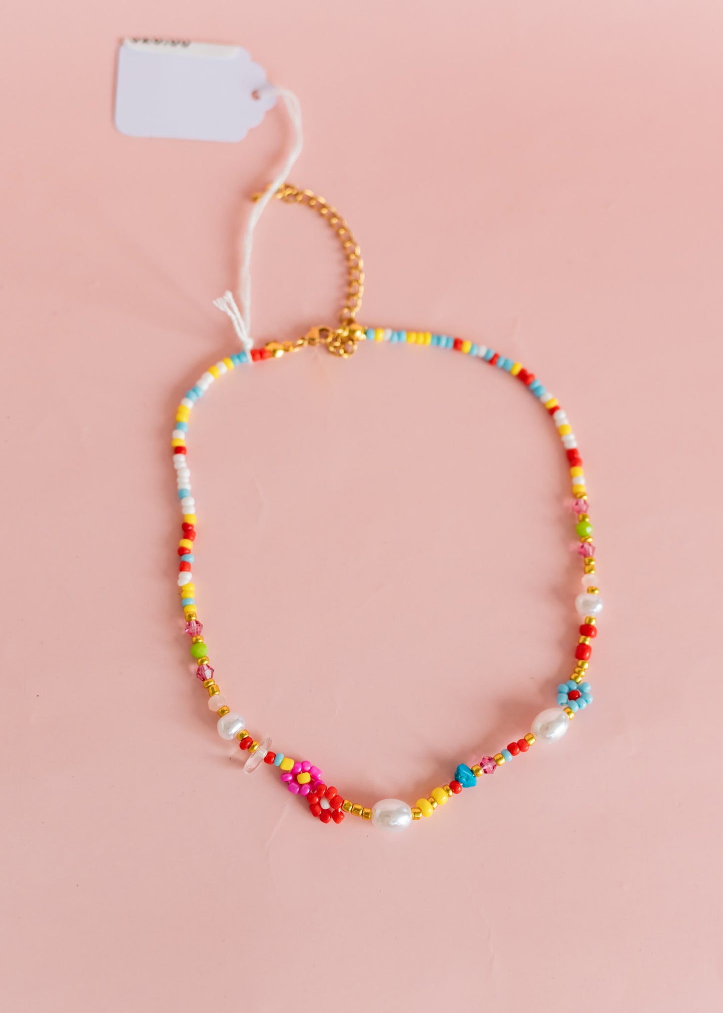 Boho Beaded Necklace