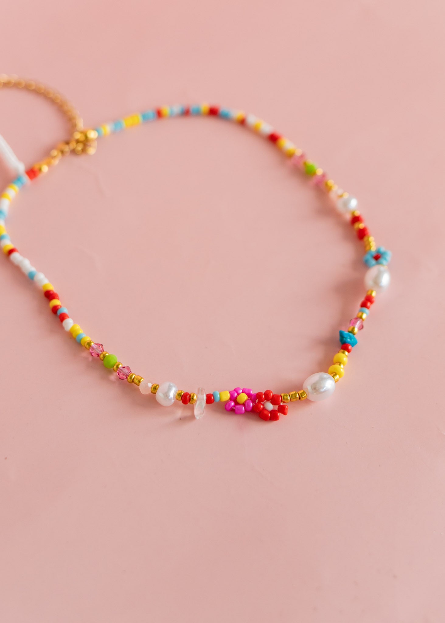 Boho Beaded Necklace