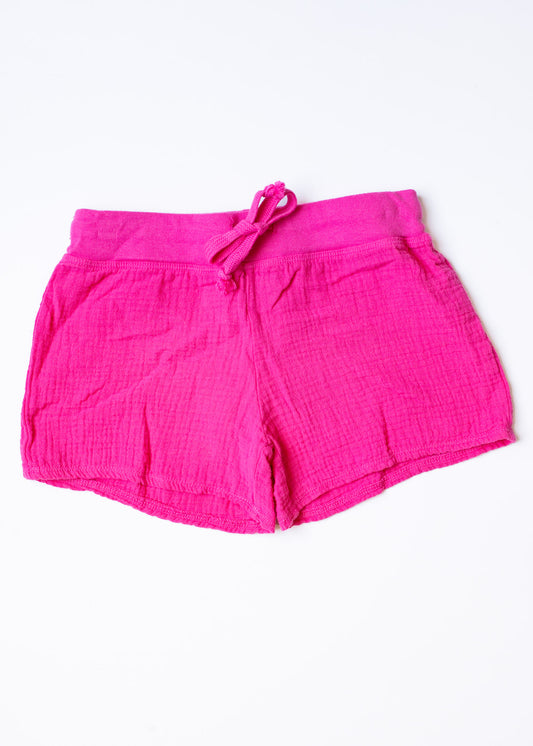 Drawstring Short | Hot Pink