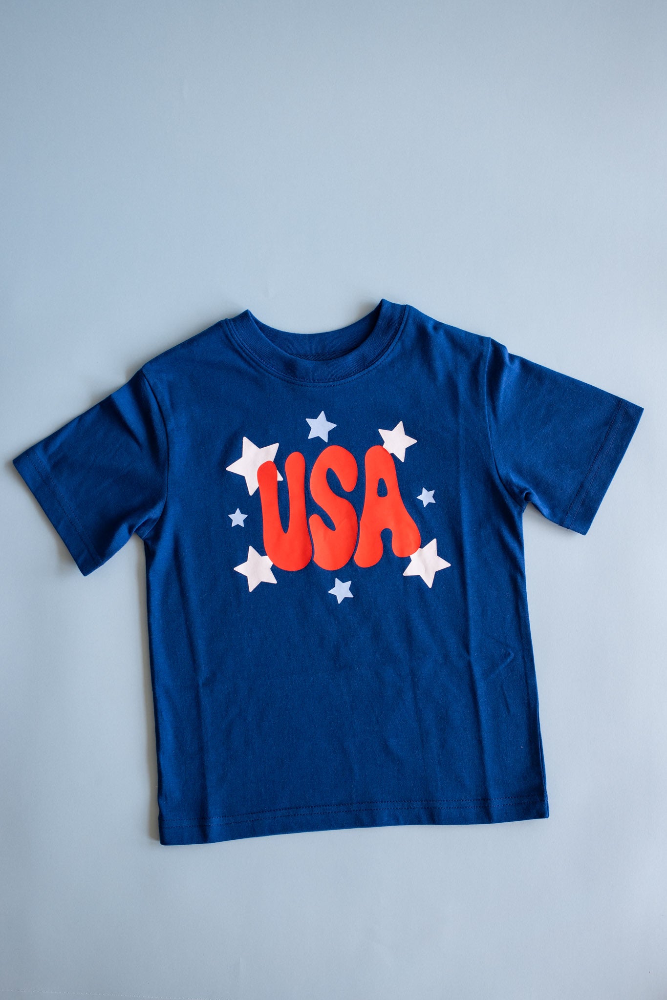 XOXO By Magpies Navy USA T-Shirt | Youth